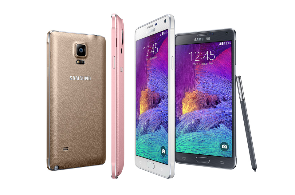 Samsung Galaxy Note 4: Viền kim loại, nắp lưng giả da, cấu hình siêu "khủng"